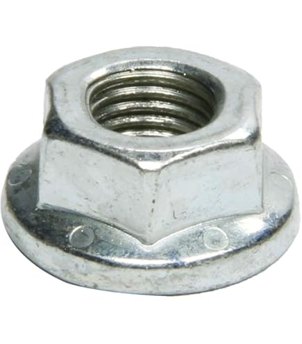 Qty 10pcs) 7/16-20 All Metal Fine Thread Flange Lock Nuts 7